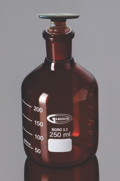 Bottles, Reagent Narrow Mouth Amber, ASTM